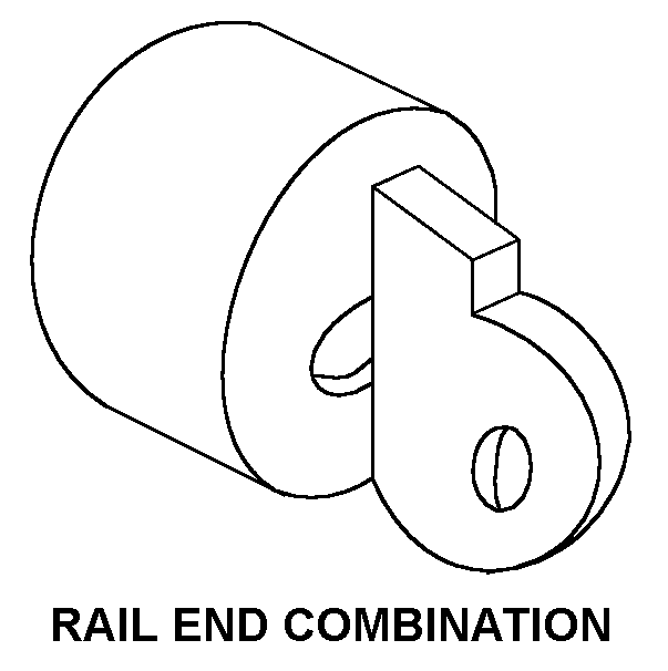 RAIL END COMBINATION style nsn 5660-00-324-3611