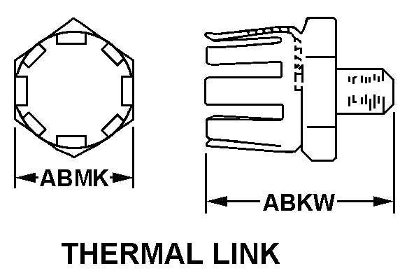 THERMAL LINK style nsn 5999-01-324-0542