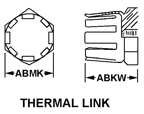 THERMAL LINK style nsn 5999-01-435-8446