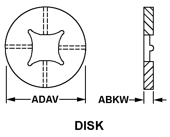 DISK style nsn 5999-01-093-1953