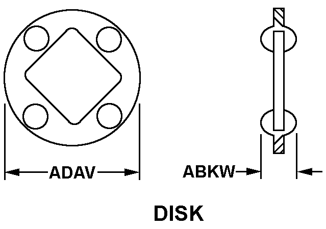 DISK style nsn 5999-01-054-0593