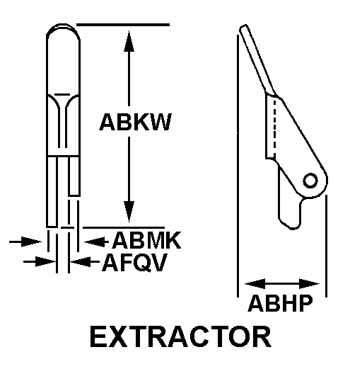 EXTRACTOR style nsn 5998-01-150-8158