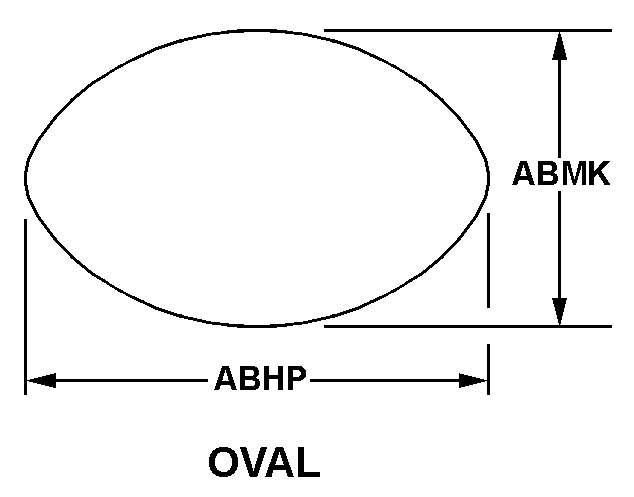 OVAL style nsn 5999-01-026-6600