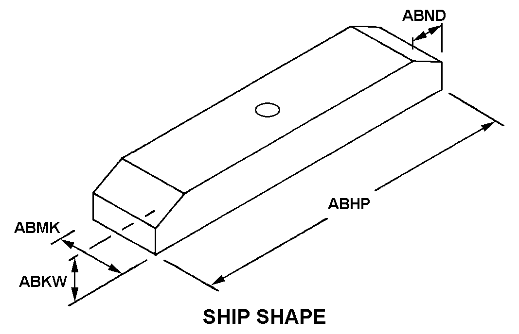 SHIP SHAPE style nsn 5315-01-596-0968