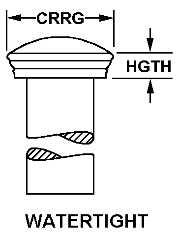 WATERTIGHT style nsn 5315-01-048-5054