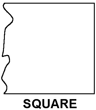 SQUARE style nsn 5315-00-275-4767