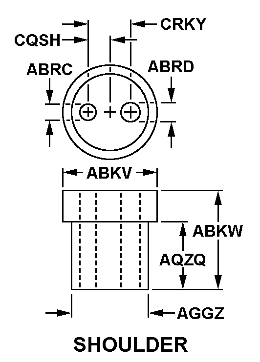 5970-01-138-8481 FIIG A007A0 shoulder style SHOULDER style nsn 5970-01-138-8481