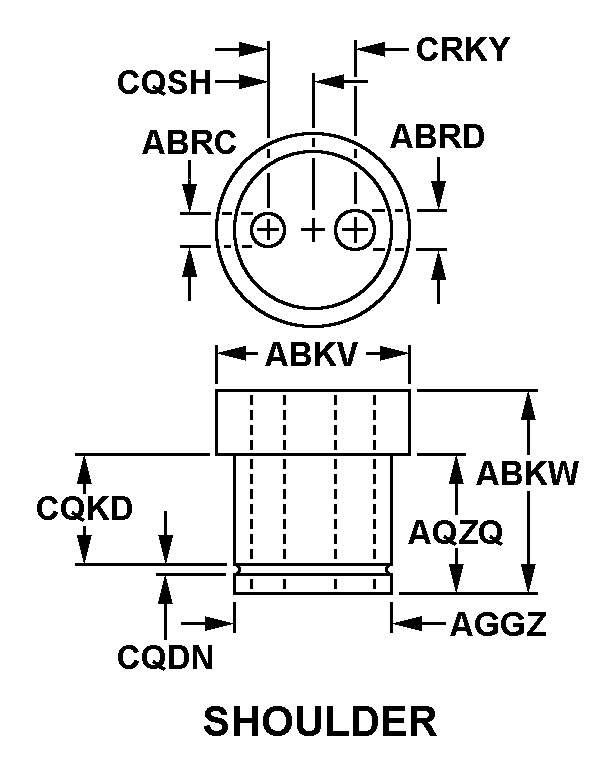 5970-01-138-8481 FIIG A007A0 shoulder style SHOULDER style nsn 5970-01-138-8481
