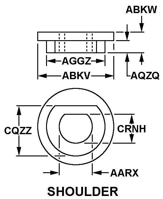5970-01-138-8481 FIIG A007A0 shoulder style SHOULDER style nsn 5970-01-138-8481