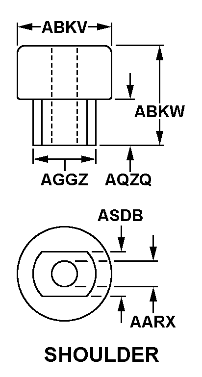 5970-01-138-8481 FIIG A007A0 shoulder style SHOULDER style nsn 5970-01-138-8481