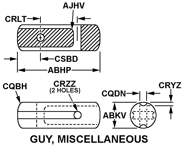 GUY, MISCELLANEOUS style nsn 5970-00-615-9892