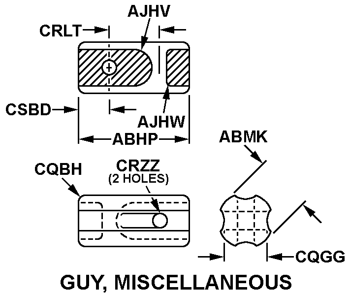 GUY, MISCELLANEOUS style nsn 5970-00-615-9892