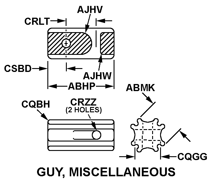 GUY, MISCELLANEOUS style nsn 5970-00-615-9892