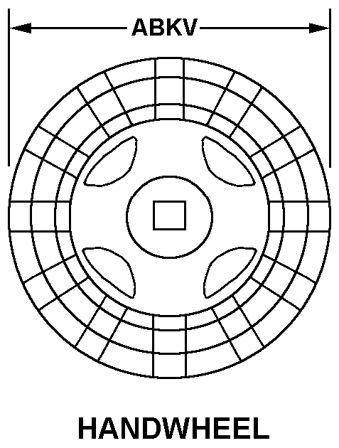 HANDWHEEL style nsn 4510-01-617-3041