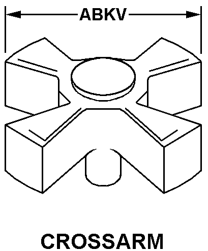 CROSSARM style nsn 4510-01-606-2153