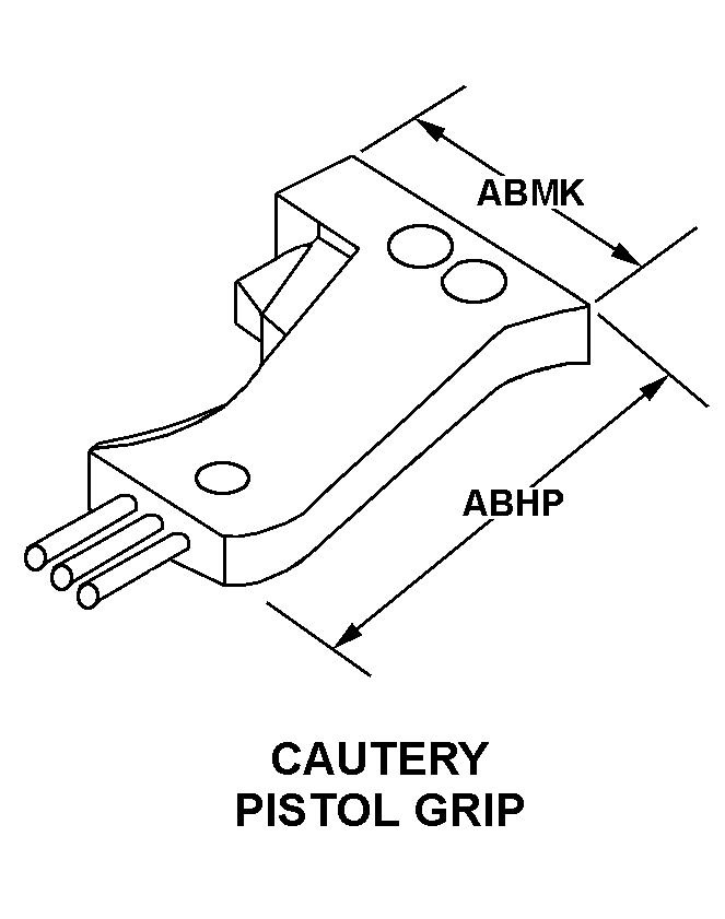 CAUTERY, PISTOL GRIP style nsn 6515-00-318-5900