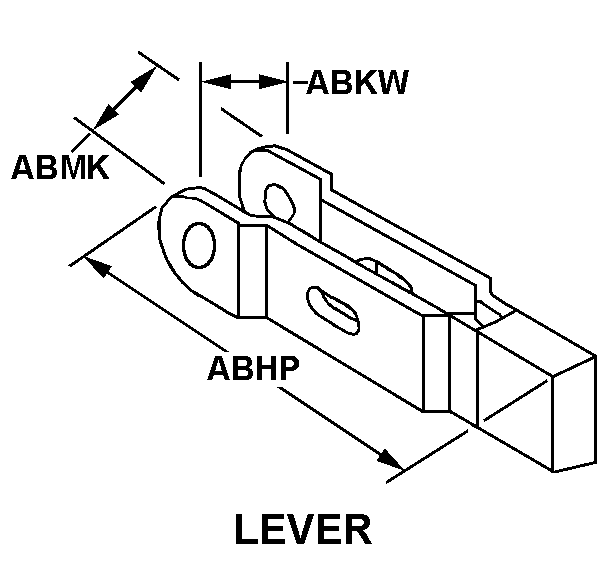 LEVER style nsn 5340-01-497-2546
