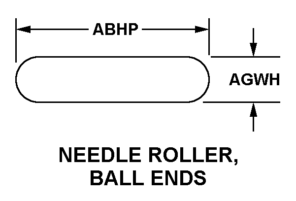NEEDLE ROLLER, BALL ENDS style nsn 3110-00-003-3928