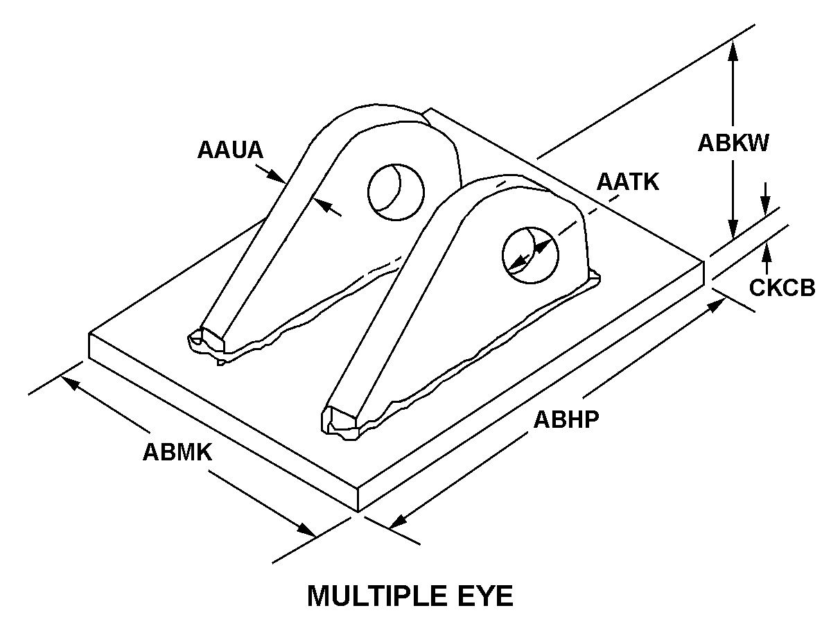 MULTIPLE EYE style nsn 5340-01-567-3494