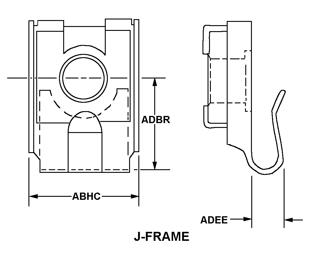 J-FRAME style nsn 5310-01-189-8467