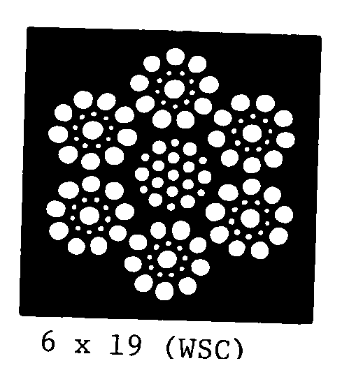 6 X 19 (WSC) style nsn 4010-00-756-2298