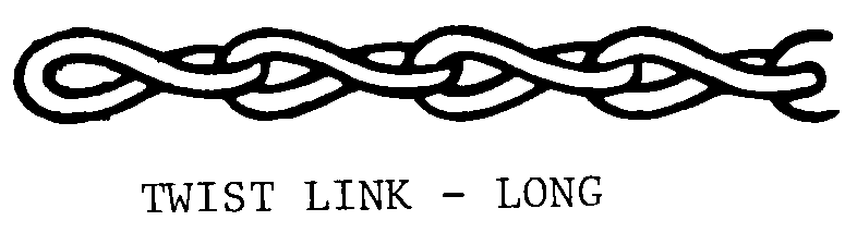 TWIST LINK - LONG style nsn 4010-00-141-7082