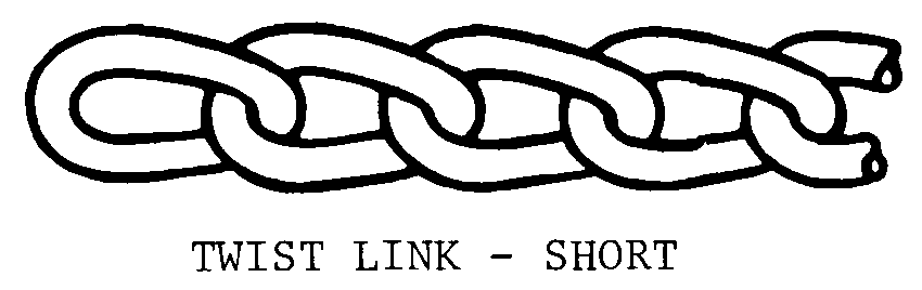 TWIST LINK - SHORT style nsn 4010-01-573-0295