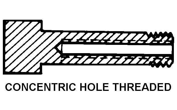 CONCENTRIC HOLE THREADED style nsn 5306-01-090-4853