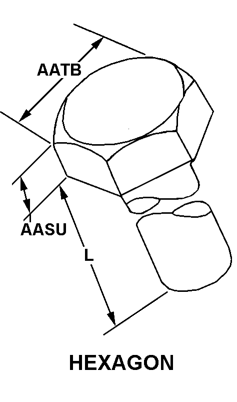 HEXAGON style nsn 5306-00-939-1045