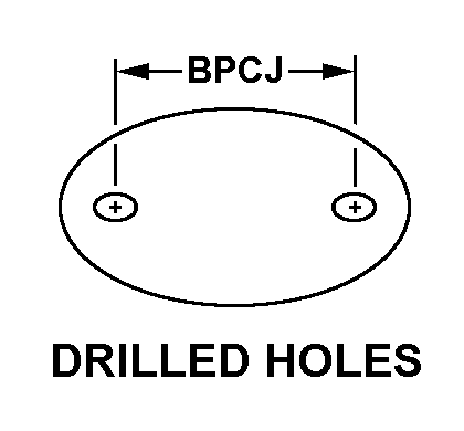 DRILLED HOLES style nsn 5305-01-234-7560
