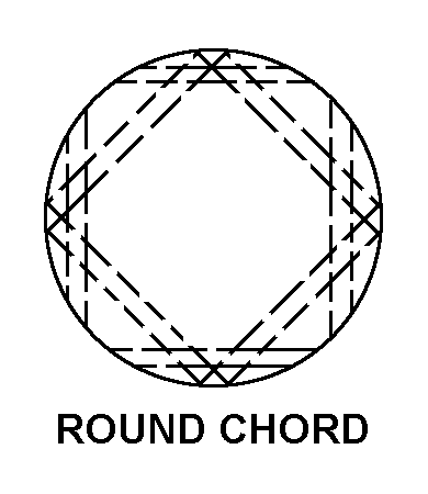 ROUND CHORD style nsn 5306-00-059-4999