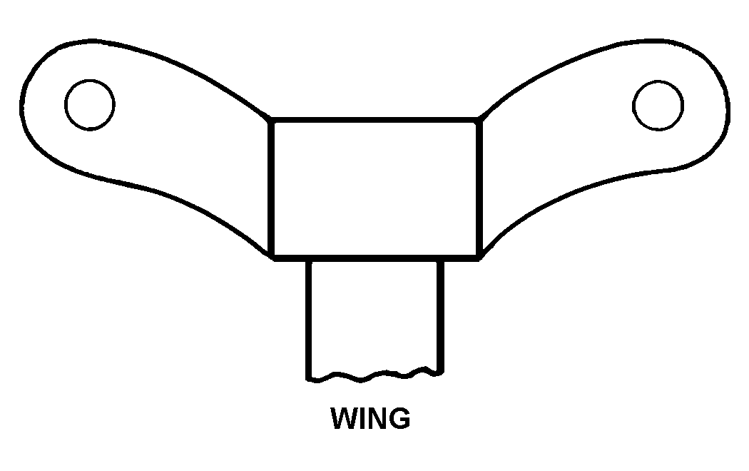 WING style nsn 5305-00-273-4567