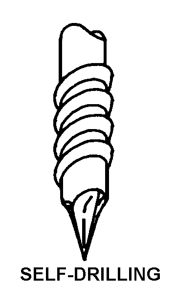 SELF-DRILLING style nsn 5305-01-276-4262