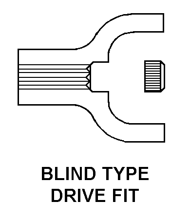 BLIND TYPE DRIVE IT style nsn 2520-00-264-7247