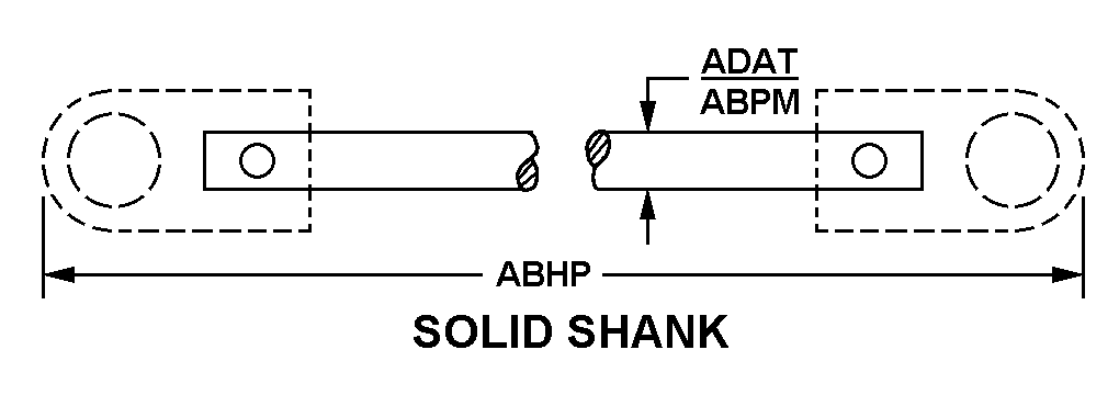 SOLID SHANK style nsn 3040-00-181-2973