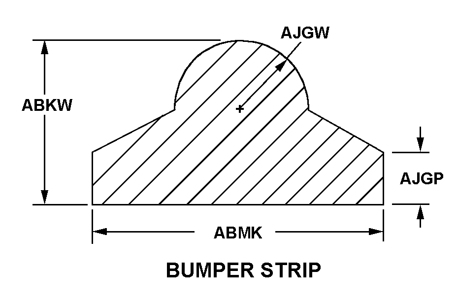 BUMPER STRIP style nsn 9390-01-338-5873