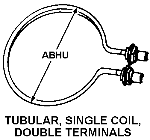 TUBULAR, SINGLE COIL, DOUBLE TERMINALS style nsn 4520-00-103-0995