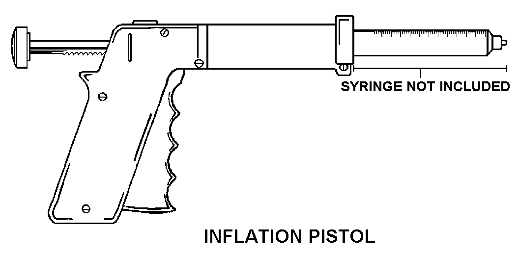 INFLATION PISTOL style nsn 6515-01-535-6939