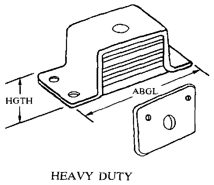 HEAVY DUTY style nsn 5340-01-345-6785