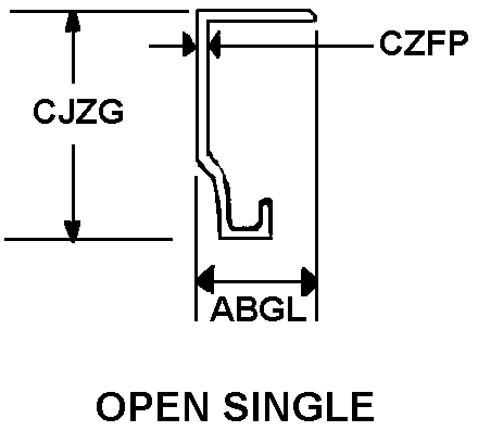 OPEN SINGLE style nsn 5340-01-502-9111