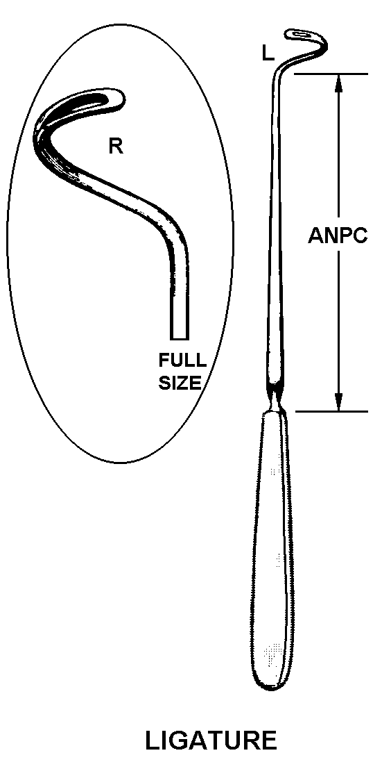 LIGATURE style nsn 6515-00-348-6100