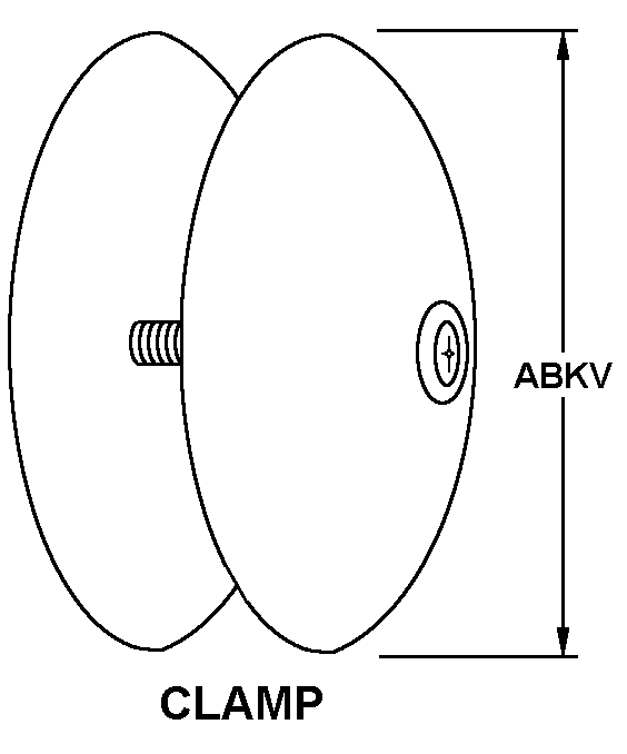 CLAMP style nsn 5342-01-616-6656