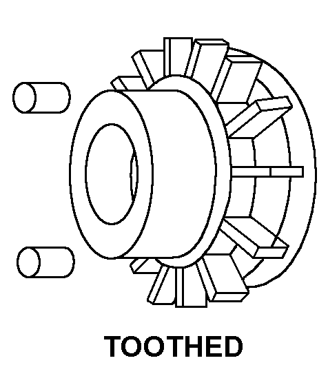 TOOTHED style nsn 3010-01-503-7864