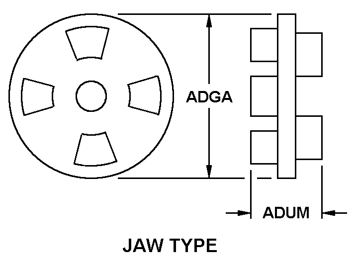 JAW TYPE style nsn 3010-01-434-4880