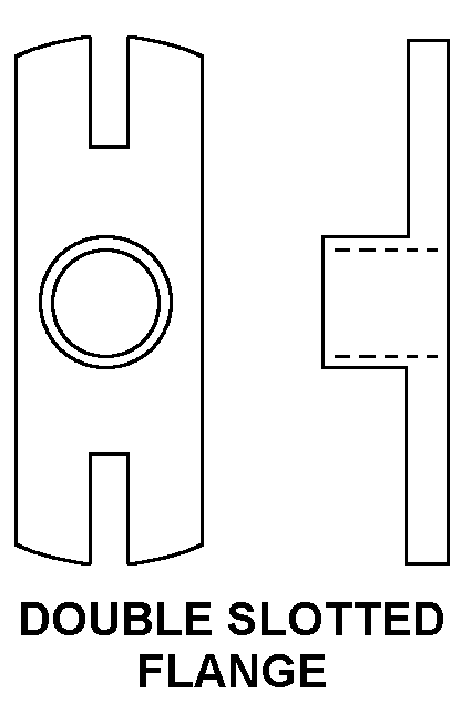 DOUBLE SLOTTED FLANGE style nsn 3010-00-450-2196