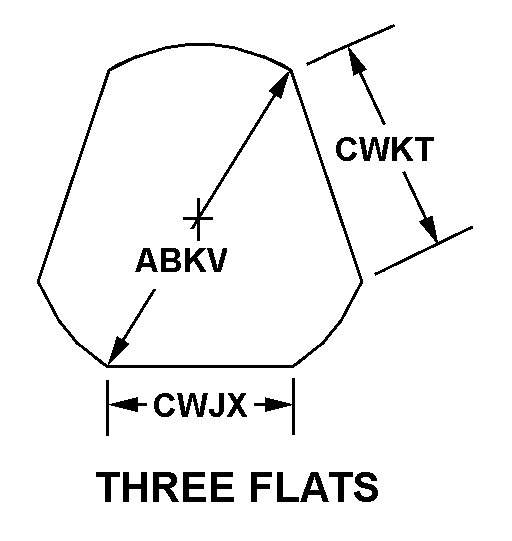 THREE FLATS style nsn 3110-00-079-4346