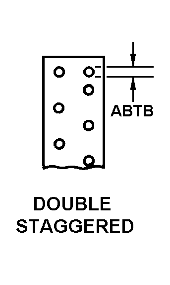 DOUBLE STAGGERED style nsn 3950-00-204-3338