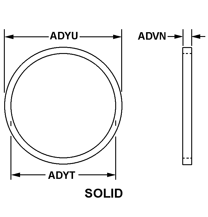 SOLID style nsn 5330-01-528-0277
