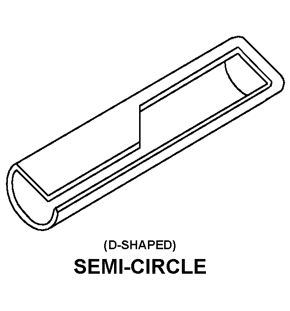 SEMI-CIRCLE style nsn 4720-01-644-6950