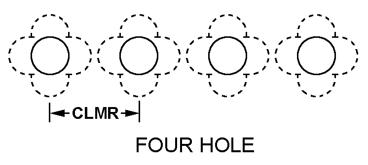 FOUR HOLE style nsn 3930-00-200-8112